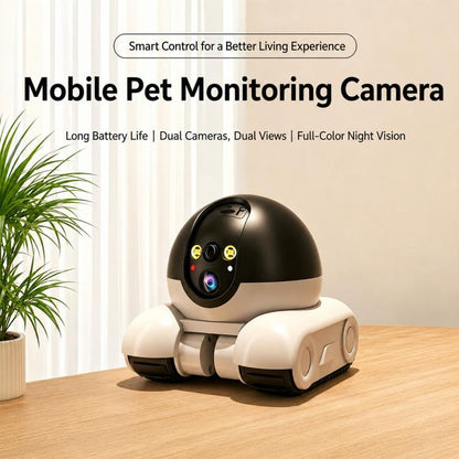 Home HD Dual Lens Smart Mobile Remote Control Pet Monitoring Camera, Type A, Type B