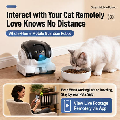 Home HD Dual Lens Smart Mobile Remote Control Pet Monitoring Camera, Type A, Type B