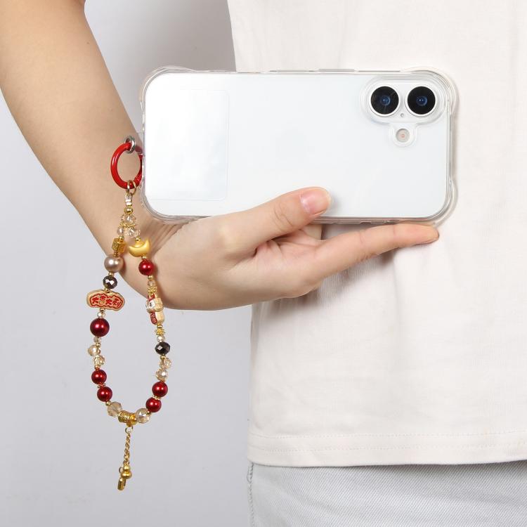 Chinese Lion Dance Lucky Phone Charm Strap