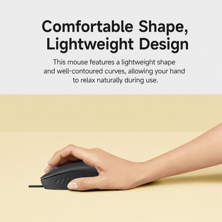 Logitech M86 1000DPI USB-A Port Wired Mouse