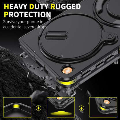 Sliding Camshield Ring Holder Phone Case, For OPPO Find N6 5G