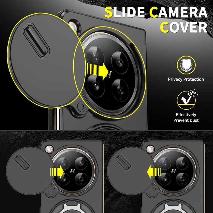 Sliding Camshield Ring Holder Phone Case, For OPPO Find N6 5G