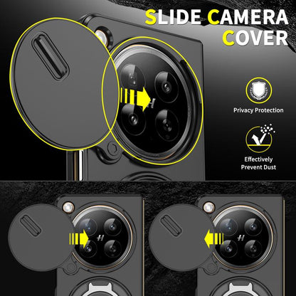 Sliding Camshield Ring Holder Phone Case, For OPPO Find N6 5G