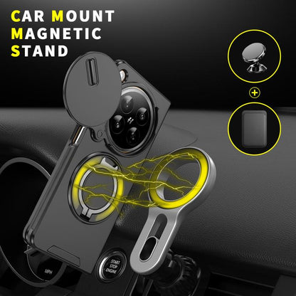 Sliding Camshield Ring Holder Phone Case, For OPPO Find N6 5G