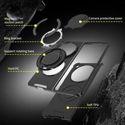 Sliding Camshield Ring Holder Phone Case, For OPPO Find N6 5G