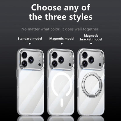 SULADA Crystal Series Magnetic Clear PC Phone Case, For iPhone 18 Pro, For iPhone 18 Pro Max, For iPhone 17 Pro Max, For iPhone 17 Pro, For iPhone 17