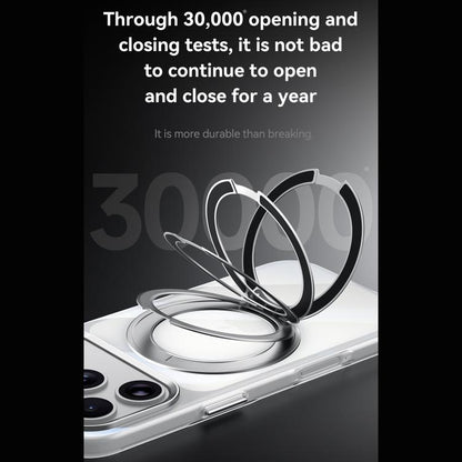 SULADA Crystal Series Magnetic Clear PC Phone Case, For iPhone 18 Pro, For iPhone 18 Pro Max, For iPhone 17 Pro Max, For iPhone 17 Pro, For iPhone 17