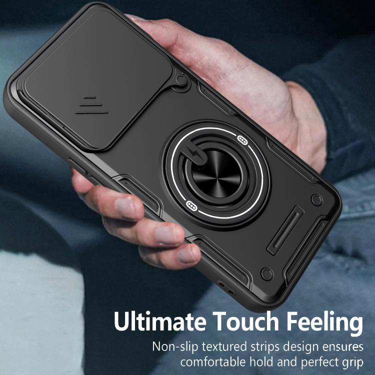 Multifunctional Sliding Camshield Ring Holder Phone Case, For Nothing Phone 4a Pro, For Nothing Phone 4a