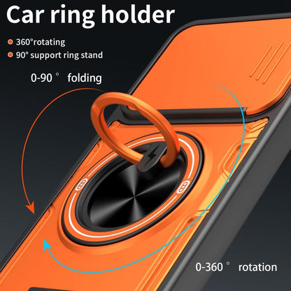 Multifunctional Sliding Camshield Ring Holder Phone Case, For Tecno Spark Go 3 / Pop 20 4G, For Tecno Spark 40C, For Tecno Spark Go 2 / Pop 10, For Tecno Spark 40 Pro+ 4G, For Tecno Spark 40 4G, For Tecno Spark Go 2025 / Pop 9 4G
