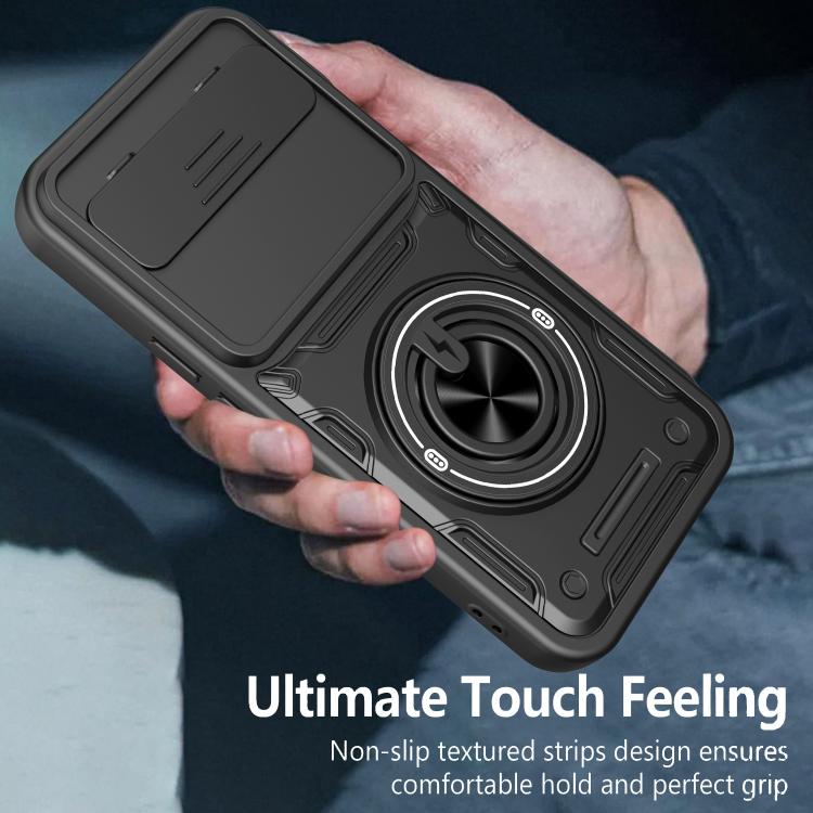 Multifunctional Sliding Camshield Ring Holder Phone Case, For Google Pixel 10 Pro XL, For Google Pixel 10 / 10 Pro
