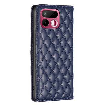 Diamond Lattice Magnetic Leather Flip Phone Case, For Realme 16T 5G