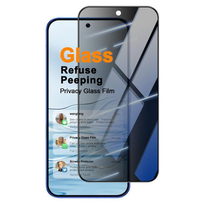 imak Privacy Full Screen Tempered Glass Film, Support Fingerprint Unlocking, For Google Pixel 11 Pro XL, For Google Pixel 11 / Pixel 11 Pro