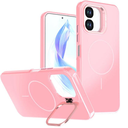 Bright Color Imitation Camera Bracket Magsafe Phone Case, For OPPO A6x 4G / 5G / 5G India, For OPPO A6 Pro 4G / 5G / F31 5G