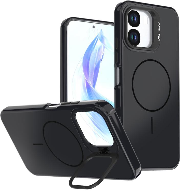 Bright Color Imitation Camera Bracket Magsafe Phone Case, For OPPO A6x 4G / 5G / 5G India, For OPPO A6 Pro 4G / 5G / F31 5G