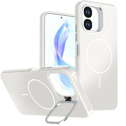 Bright Color Imitation Camera Bracket Magsafe Phone Case, For OPPO A6x 4G / 5G / 5G India, For OPPO A6 Pro 4G / 5G / F31 5G