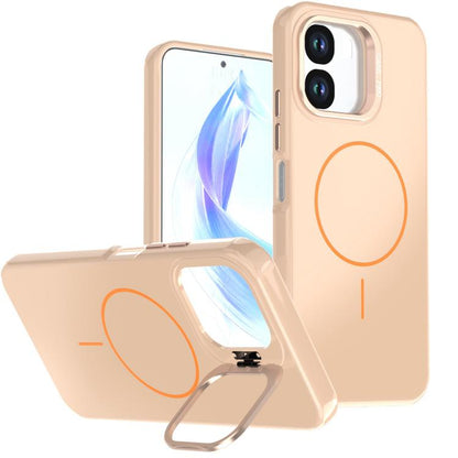 Bright Color Imitation Camera Bracket Magsafe Phone Case, For OPPO A6x 4G / 5G / 5G India, For OPPO A6 Pro 4G / 5G / F31 5G