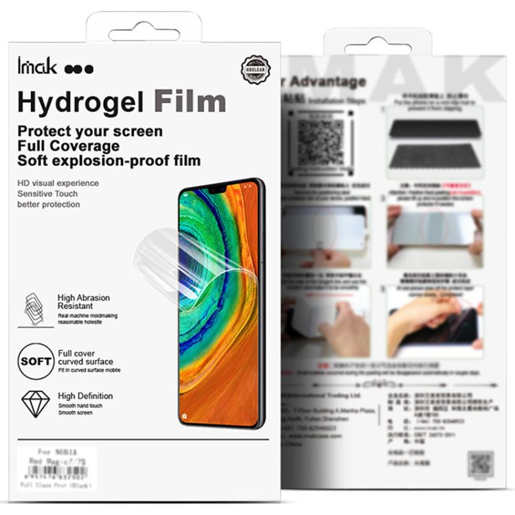 imak 4th Generation Full Coverage Screen Hydrogel Film, Support Fingerprint Unlocking, For Galaxy S26 FE 5G, For Galaxy S25 FE 5G
