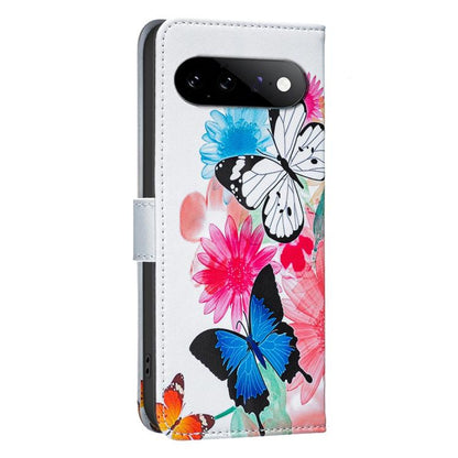 Colored Drawing Pattern Vegan Leather Phone Case, For Google Pixel 11 / 11 Pro