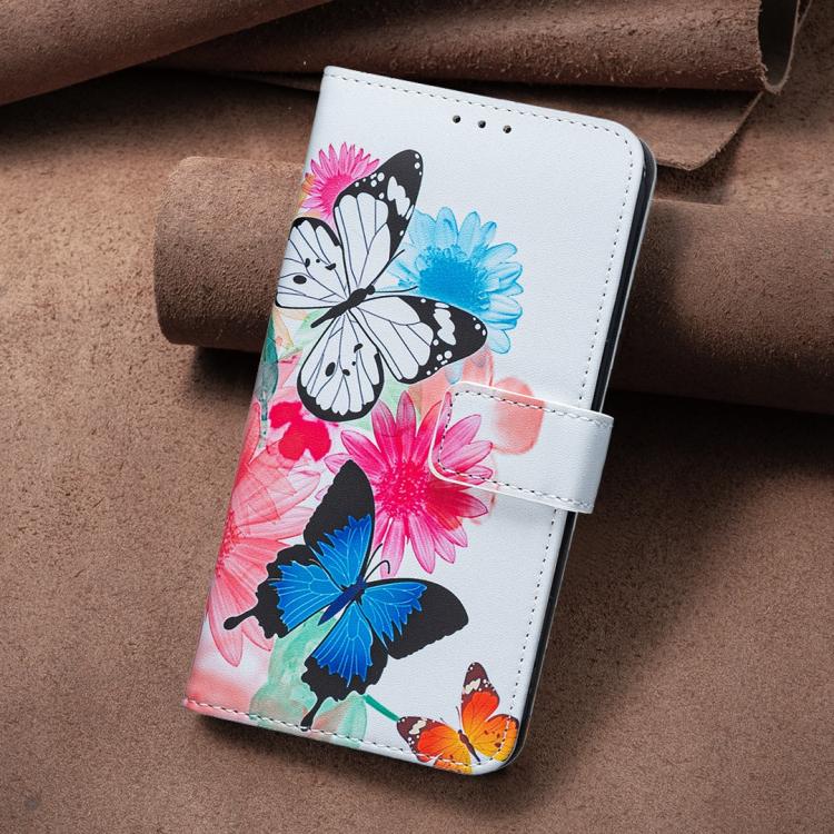 Colored Drawing Pattern Vegan Leather Phone Case, For Google Pixel 11 / 11 Pro