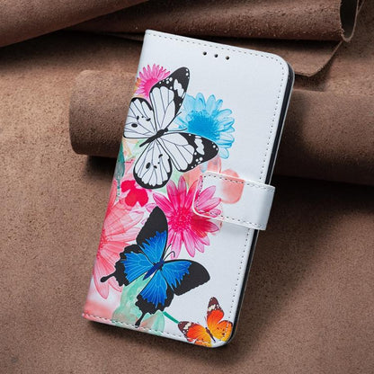 Colored Drawing Pattern Vegan Leather Phone Case, For Google Pixel 11 / 11 Pro