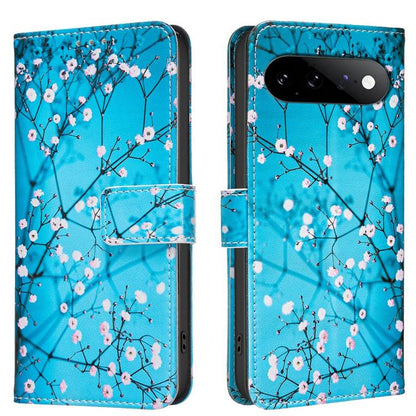 Colored Drawing Pattern Vegan Leather Phone Case, For Google Pixel 11 / 11 Pro