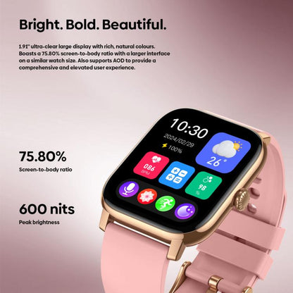 Zeblaze Btalk Pro 1.91 inch 600 nits IP68 BT5.3 Sports Smart Watch, Support Bluetooth Call / Heart Rate / Blood Oxygen / Sleep Monitoring