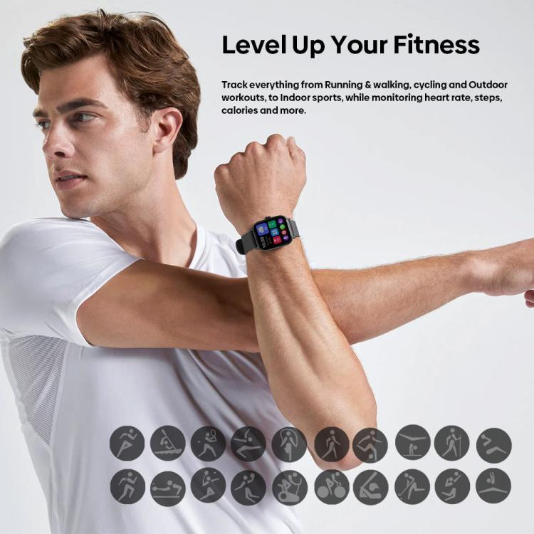 Zeblaze Btalk Pro 1.91 inch 600 nits IP68 BT5.3 Sports Smart Watch, Support Bluetooth Call / Heart Rate / Blood Oxygen / Sleep Monitoring