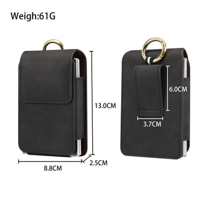 Vegan Leather Waist-Hanging Bag For Foldable Phone, Size: 8.8 x 13 x 2.5cm