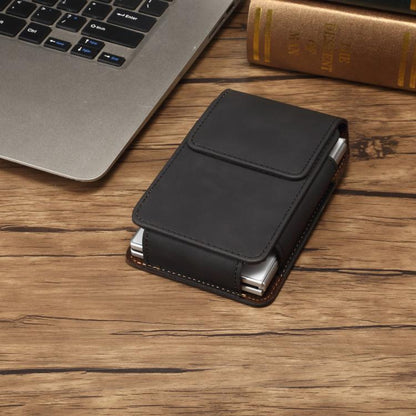 Vegan Leather Waist-Hanging Bag For Foldable Phone, Size: 8.8 x 13 x 2.5cm