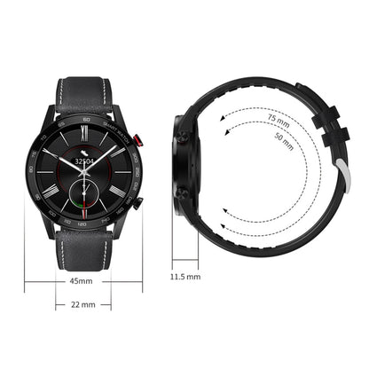 1.3 inch Touch Screen Dual-mode Bluetooth Smart Watch, Support Sleep Monitor / Heart Rate Monitor / Blood Pressure Monitoring, Silver Milanese Strap