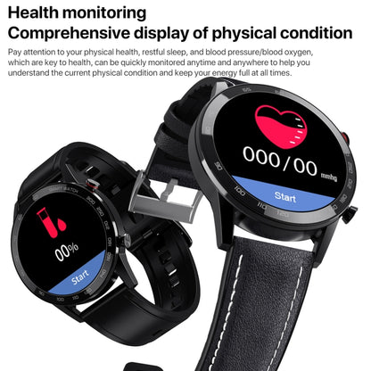1.3 inch Touch Screen Dual-mode Bluetooth Smart Watch, Support Sleep Monitor / Heart Rate Monitor / Blood Pressure Monitoring, Silver Milanese Strap