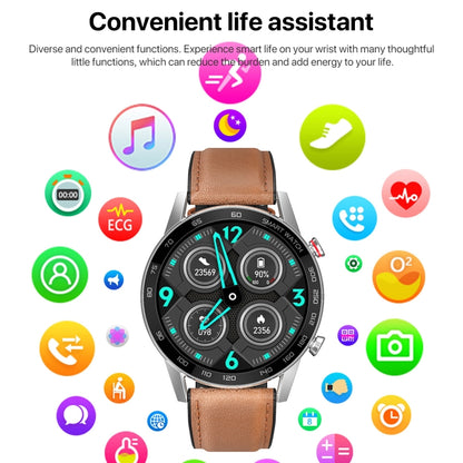 1.3 inch Touch Screen Dual-mode Bluetooth Smart Watch, Support Sleep Monitor / Heart Rate Monitor / Blood Pressure Monitoring, Silver Milanese Strap
