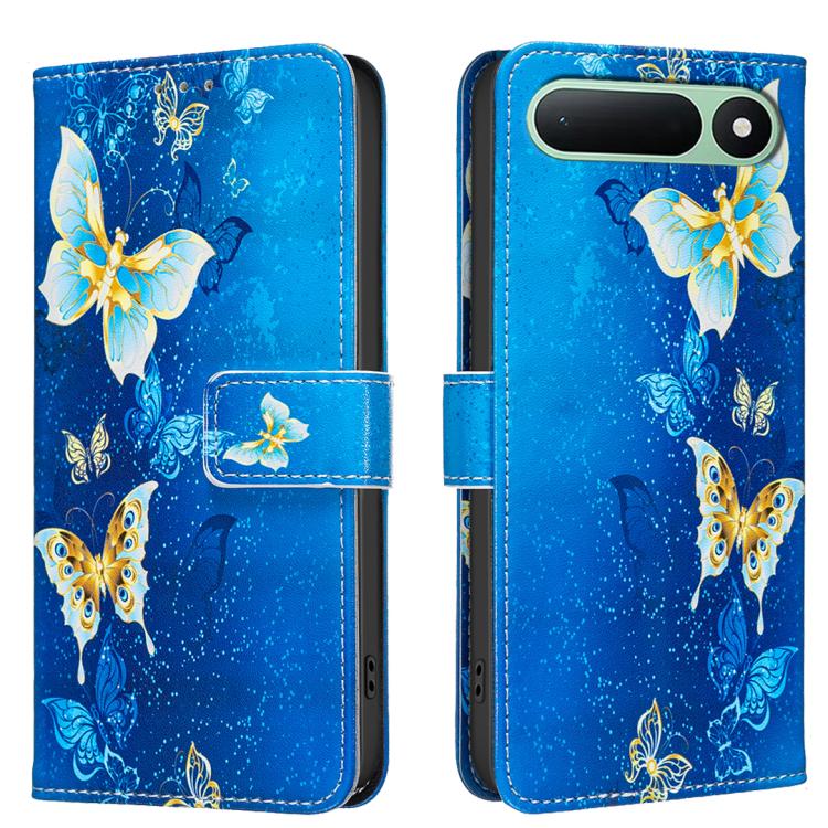 Colored Drawing Pattern Vegan Leather Phone Case, For Tecno Spark 50 5G