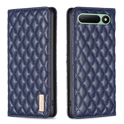 Diamond Lattice Magnetic Leather Flip Phone Case, For Tecno Spark 50 5G