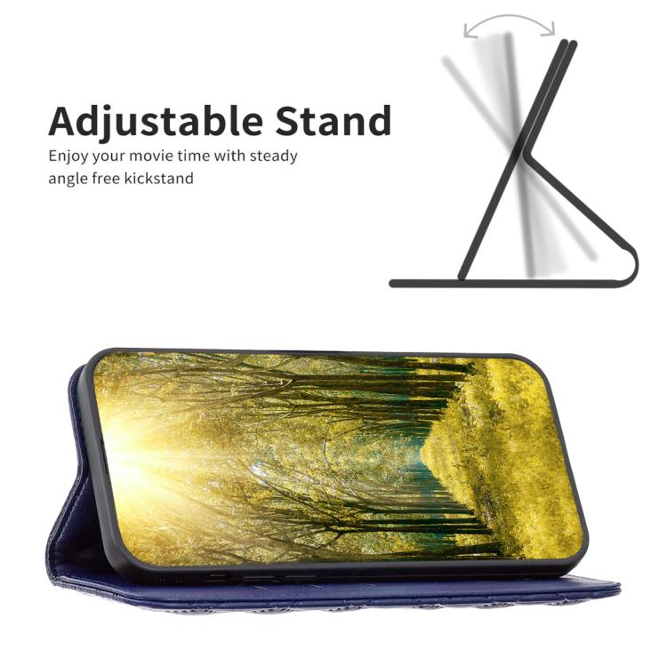 Diamond Lattice Magnetic Leather Flip Phone Case, For Tecno Spark 50 5G