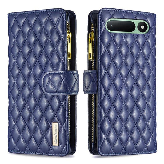 Diamond Lattice Zipper Wallet Leather Flip Phone Case, For Tecno Spark 50 5G