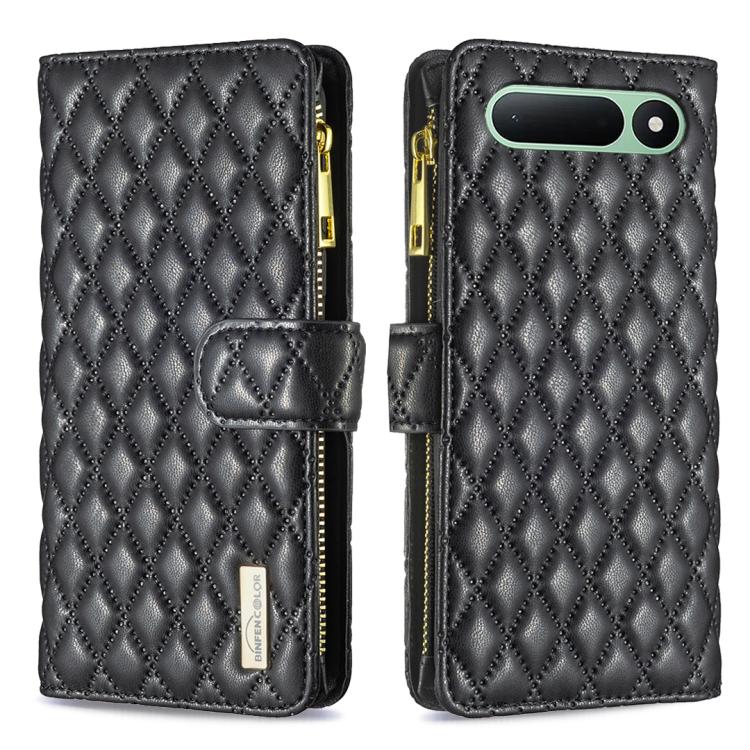 Diamond Lattice Zipper Wallet Leather Flip Phone Case, For Tecno Spark 50 5G