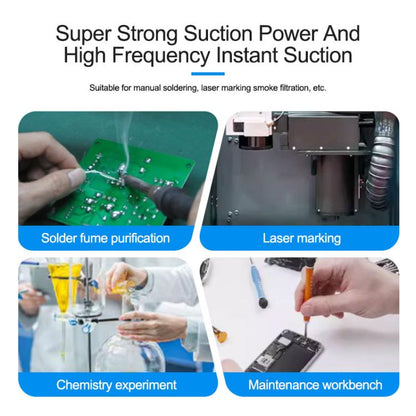 SUNSHINE SS-6605 Strong Suction Smoke Purifier, EU Plug, US Plug