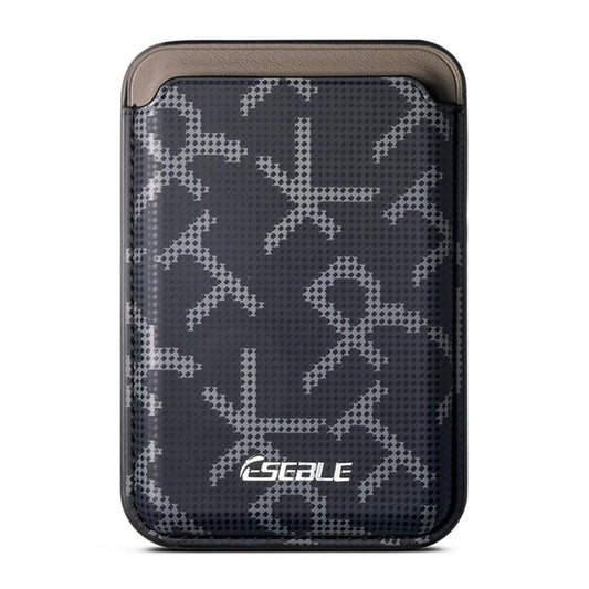 ESEBLE S8 PU Leather Letter Texture Magnetic Mobile Phone Card Slots