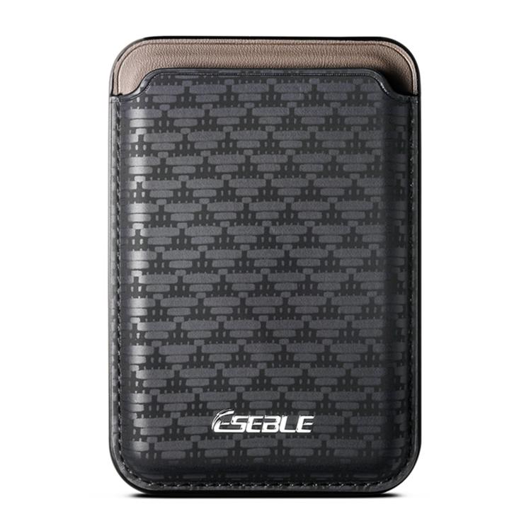 ESEBLE S9 PU Leather Triangular Shield Magnetic Mobile Phone Card Slots