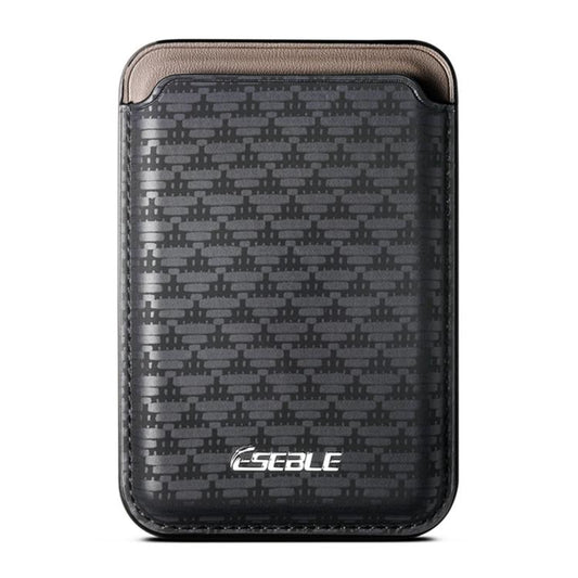 ESEBLE S9 PU Leather Triangular Shield Magnetic Mobile Phone Card Slots