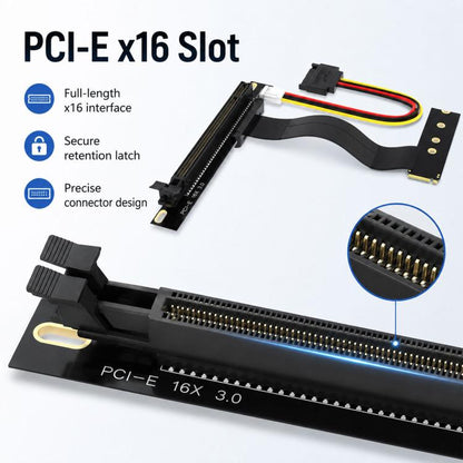 M2 NVME SSD To PCI-E 16X Adapter Cable
