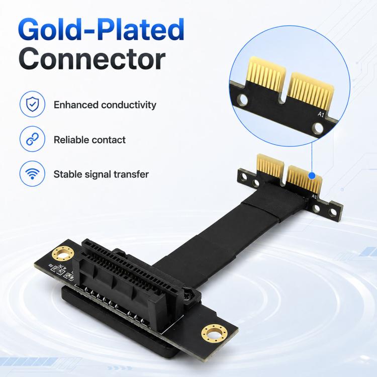 PCI-E3.0 1X Male to Female Extension Cable, 10cm, 15cm, 20cm