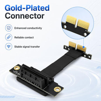 PCI-E3.0 1X Male to Female Extension Cable, 10cm, 15cm, 20cm