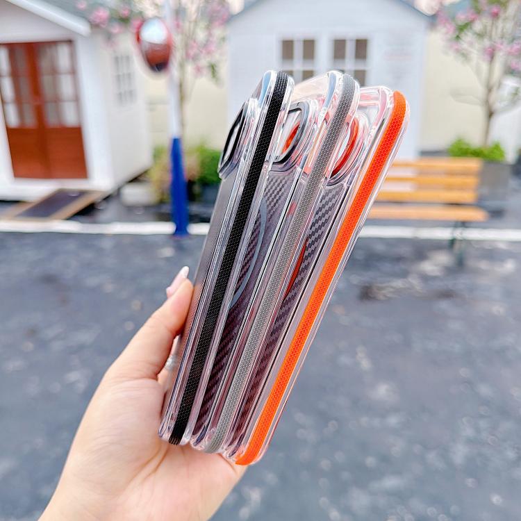 Dual-Color Carbon Fiber Texture Magsafe Phone Case, For Google Pixel 9 Pro