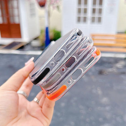 Dual-Color Carbon Fiber Texture Magsafe Phone Case, For Google Pixel 9 Pro