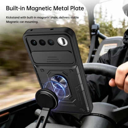 Nanshan Armor Sliding Camshield Ring Holder Phone Case, For Realme 16 5G, For Realme 16 Pro+ 5G, For Realme 16 Pro 5G
