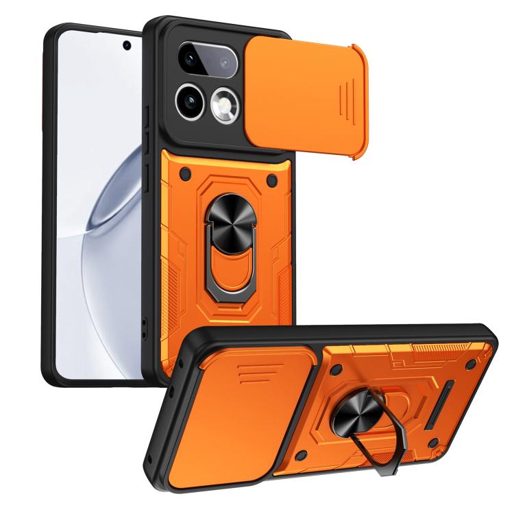 Nanshan Armor Sliding Camshield Ring Holder Phone Case, For Realme 16 5G, For Realme 16 Pro+ 5G, For Realme 16 Pro 5G