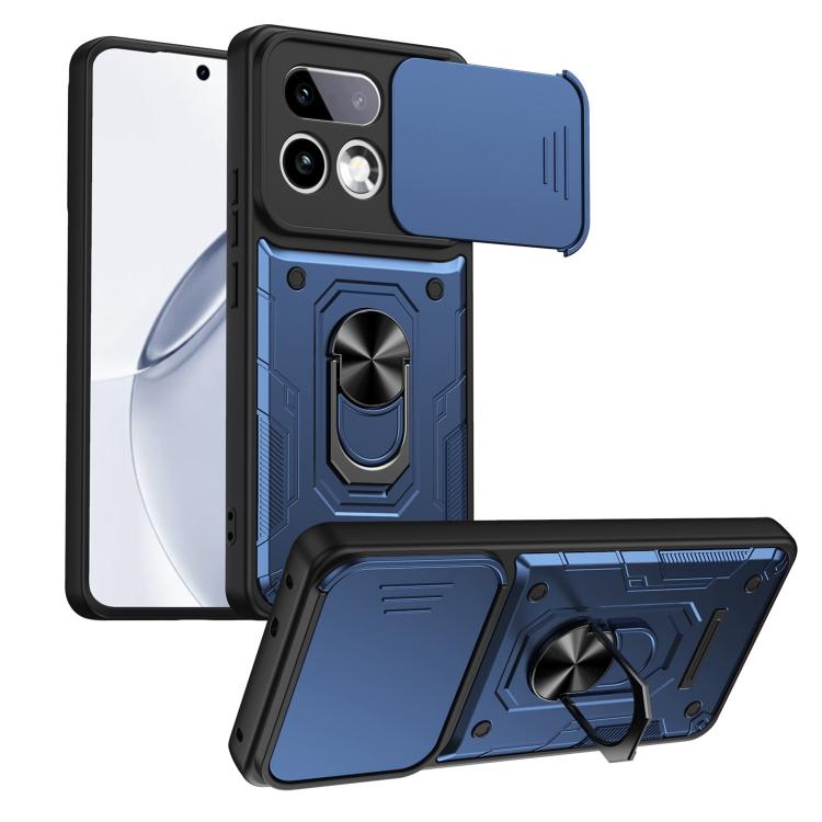 Nanshan Armor Sliding Camshield Ring Holder Phone Case, For Realme 16 5G, For Realme 16 Pro+ 5G, For Realme 16 Pro 5G