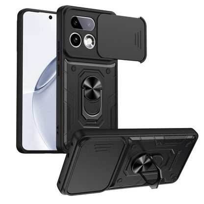 Nanshan Armor Sliding Camshield Ring Holder Phone Case, For Realme 16 5G, For Realme 16 Pro+ 5G, For Realme 16 Pro 5G